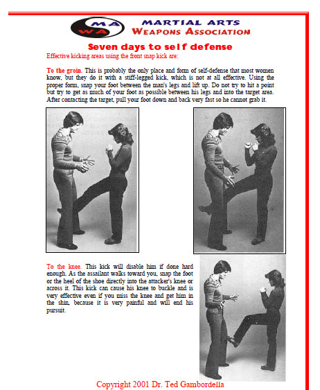 دانلود PDF کتاب Seven Days To Self Defense